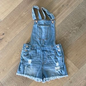 Denim Overalls